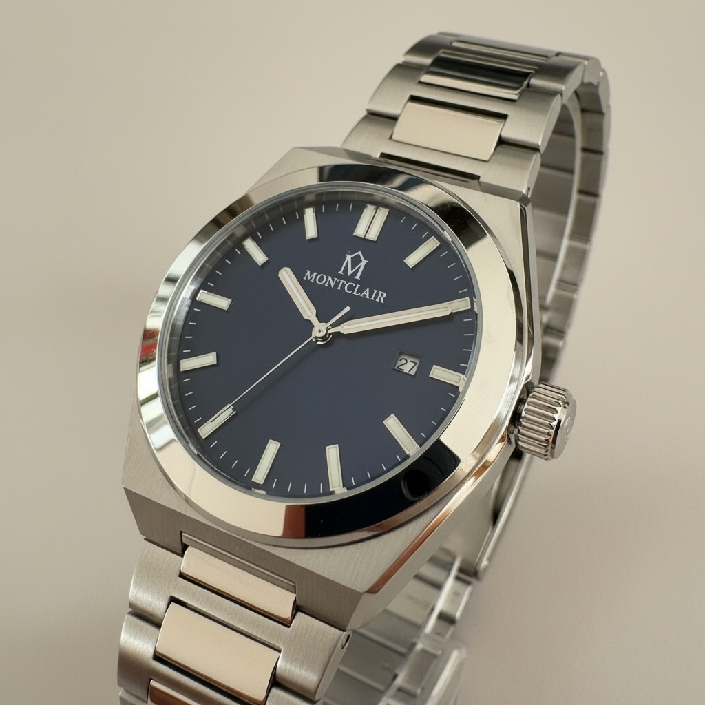 Montclair Prestige 41 Deep Blue Dial